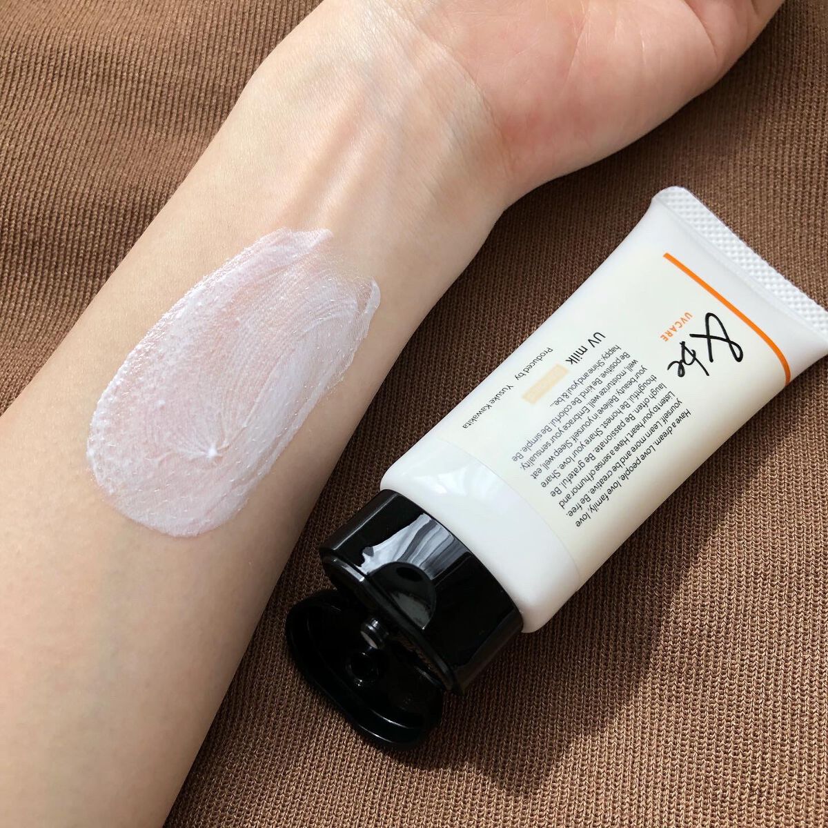 &be UVミルク/＆be/日焼け止めミルクを使ったクチコミ（2枚目）