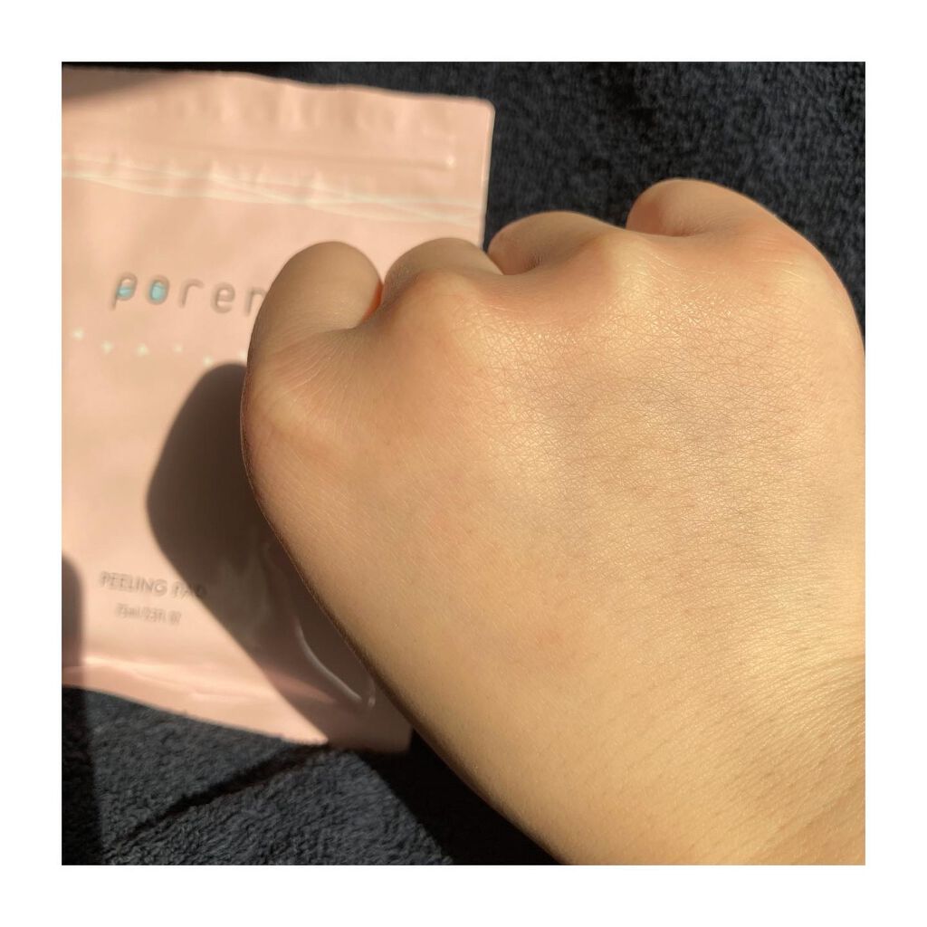 ピーリングパッド ポアノ/ウツクシア/トナーパッドを使ったクチコミ(8枚目)