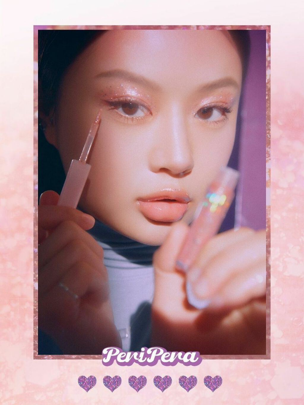 シュガー トゥインクル リキッド シャドウ/PERIPERA/リキッドアイシャドウを使ったクチコミ(6枚目)