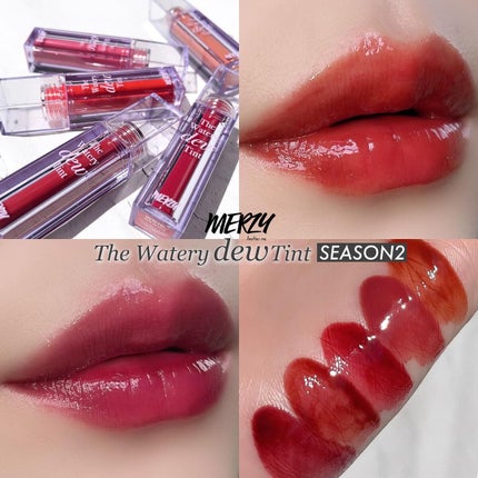 ザ ウォータリーデューティント/MERZY/リップティントを使ったクチコミ(1枚目)