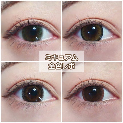 ぱっちりにゃんこ/MieQaM/カラーコンタクトレンズを使ったクチコミ(1枚目)