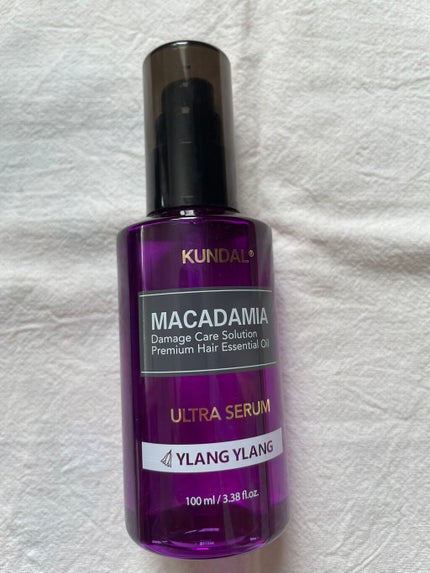 クンダル マカダミア ウルトラヘアセラム /KUNDAL/ヘアオイルを使ったクチコミ(2枚目)