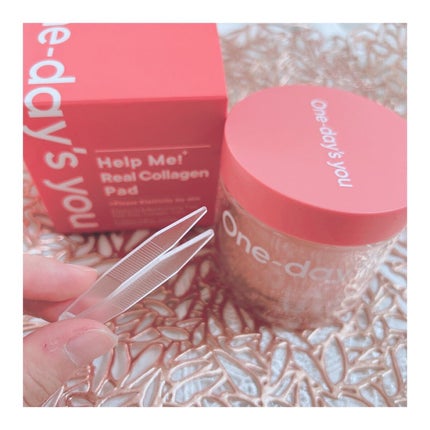 ヘルプミー! リアルコラーゲンパッド/One-day's you/トナーパッドを使ったクチコミ(3枚目)