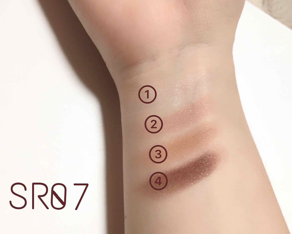 スキニーリッチシャドウ/excel/アイシャドウパレットを使ったクチコミ(3枚目)