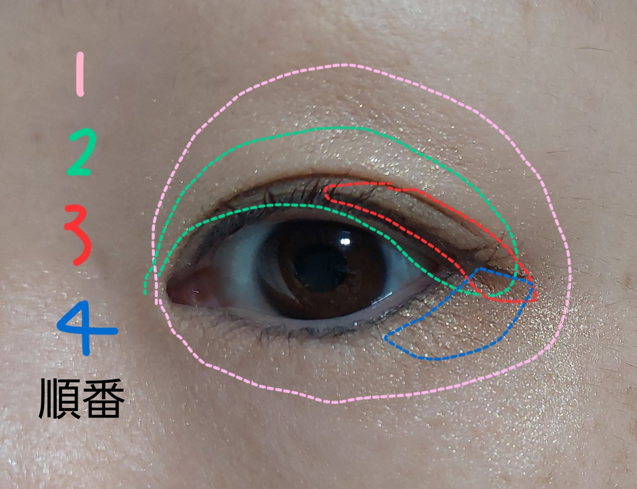 リアルクローズシャドウ/excel/アイシャドウパレットを使ったクチコミ（3枚目）