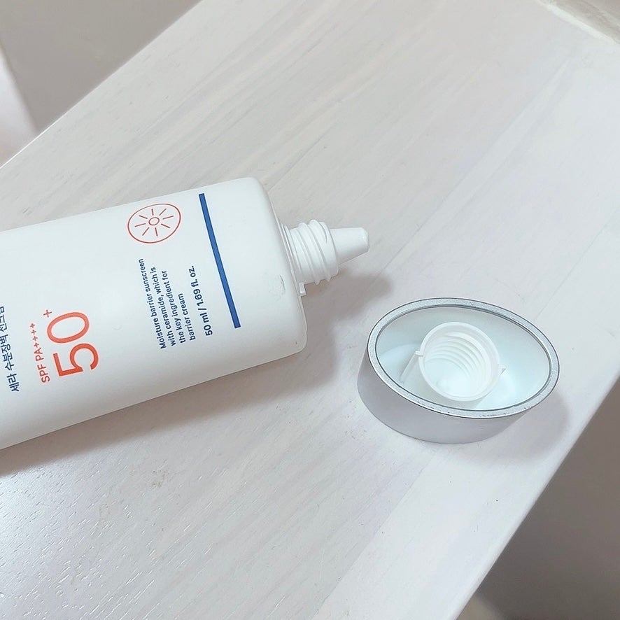 セラ水分バリア日焼け止め/Real Barrier/日焼け止めクリームを使ったクチコミ(3枚目)