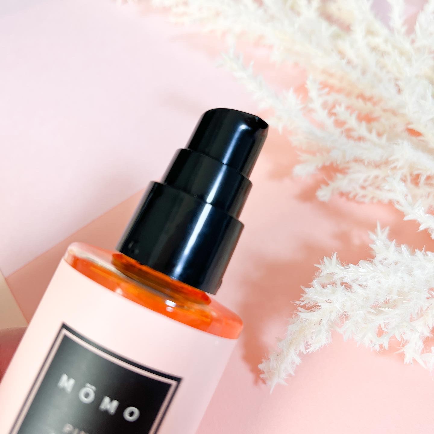 モモアルガンヘアエッセンス ピンクグレープフルーツの香り/ガランビュー/ヘアオイルを使ったクチコミ（3枚目）