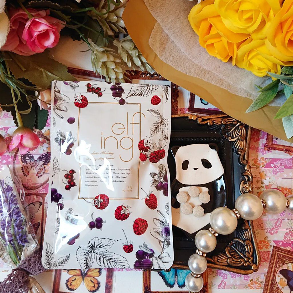 elfing/アンバー/美容サプリメントを使ったクチコミ（1枚目）