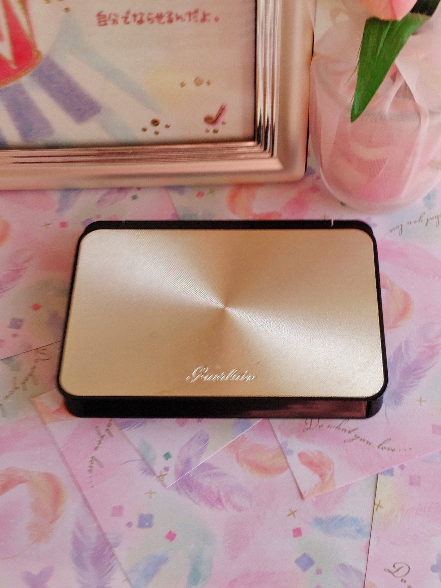 ランジュリー ド ポー コンパクト マット アライブ/GUERLAIN/パウダーファンデーションを使ったクチコミ(2枚目)