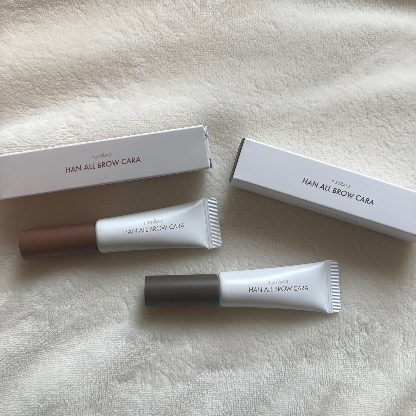 ハンオールブロウカラ/rom&nd/眉マスカラを使ったクチコミ(1枚目)