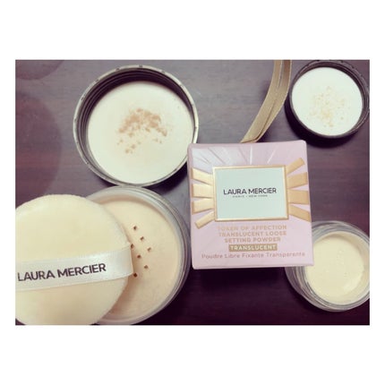 ルースセッティングパウダー トランスルーセント トークン オブ アフェクション ルースセッティング パウダー トランスルーセント 5g/ローラ メルシエ/ルースパウダーを使ったクチコミ(2枚目)