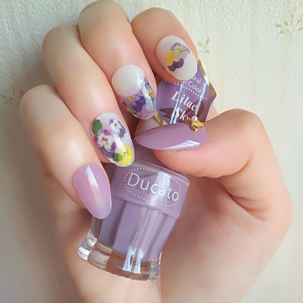 ジェルボリュームトップコート/キャンメイク/ネイルトップコートを使ったクチコミ(1枚目)