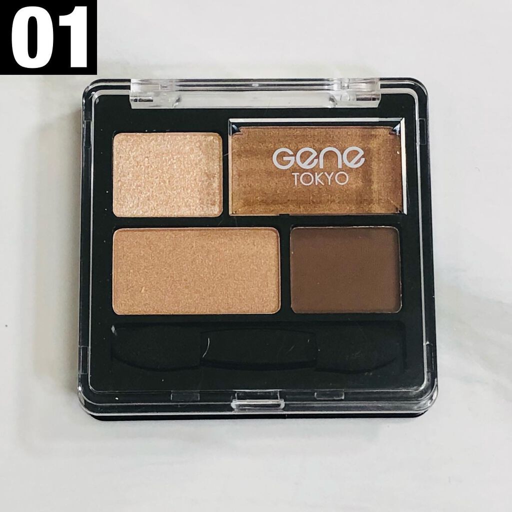 ムードアイシャドウパレット/GENE TOKYO/アイシャドウパレットを使ったクチコミ(6枚目)