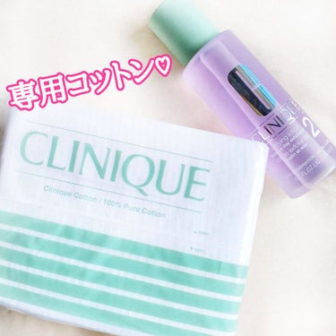 クリニーク コットン N/CLINIQUE/コットンを使ったクチコミ（2枚目）