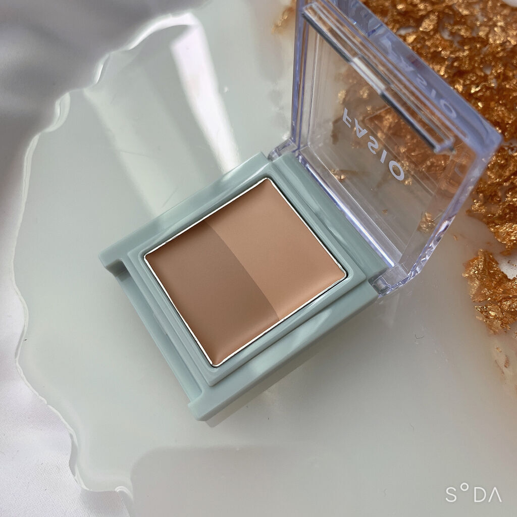 エアリーステイ コンシーラー 03 ベージュ・ダークベージュ/FASIO/パレットコンシーラーを使ったクチコミ（3枚目）