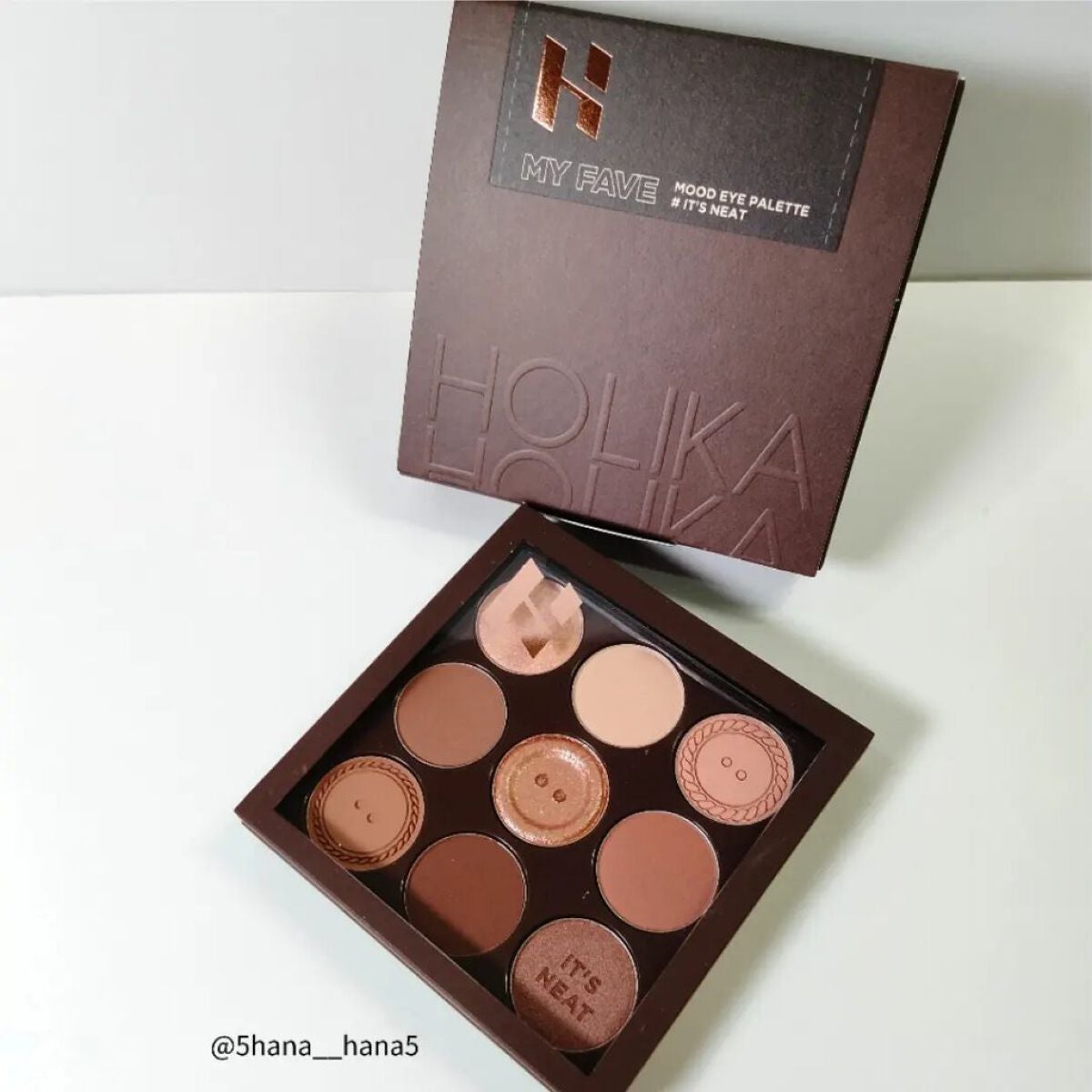 マイフェイブムードアイパレット 9カラー/HOLIKA HOLIKA/アイシャドウパレットを使ったクチコミ(4枚目)