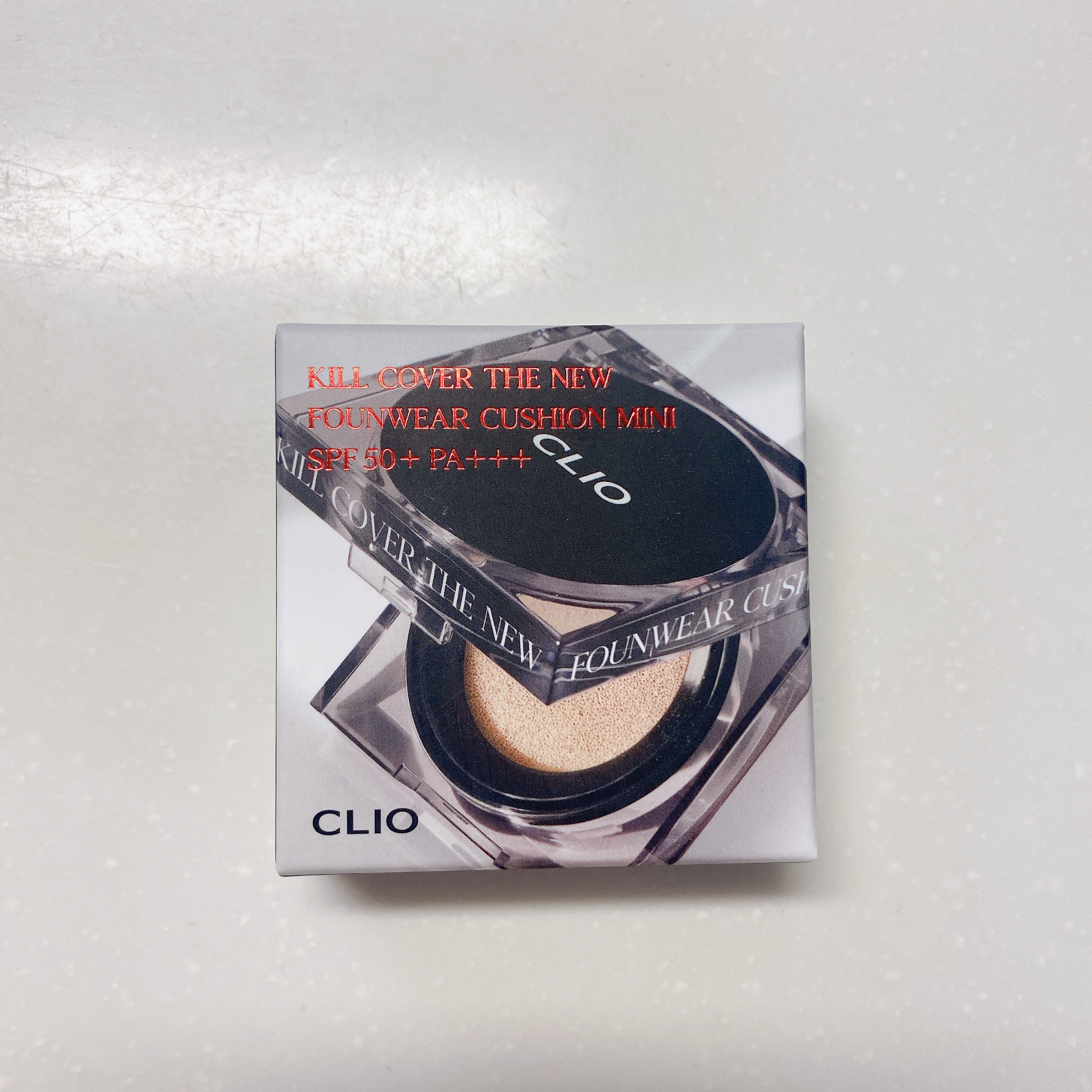 キル カバー ザ ニュー ファンウェア クッション 02 LINGERIE(MINI)/CLIO/クッションファンデーションを使ったクチコミ（2枚目）