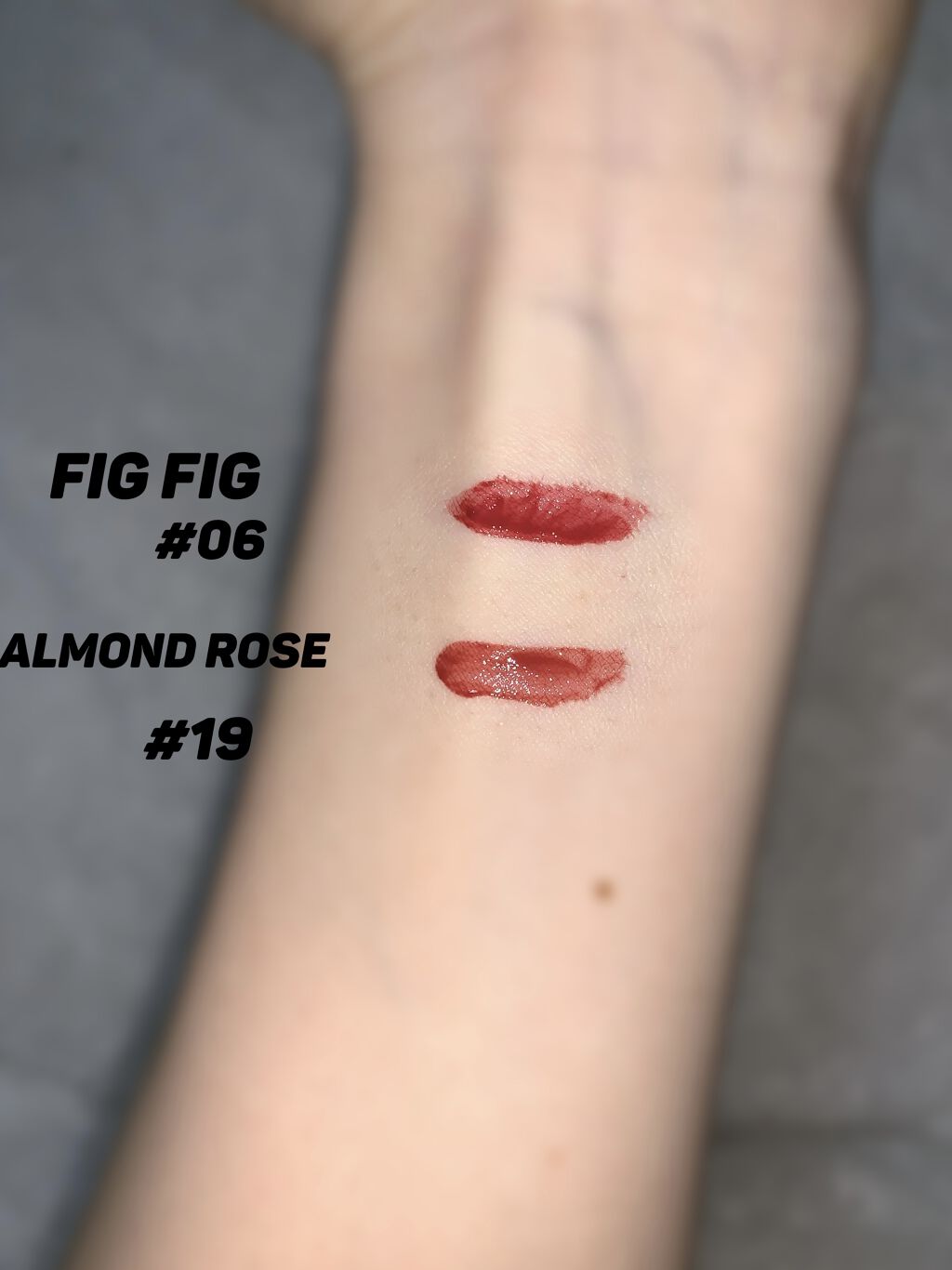 ジューシーラスティングティント/rom&nd/リップティントを使ったクチコミ（3枚目）