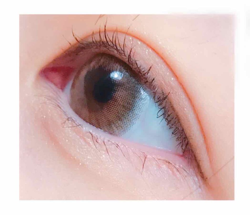 モテコン ガールズワンデー/モテコン/ワンデー(1DAY)カラコンを使ったクチコミ(1枚目)