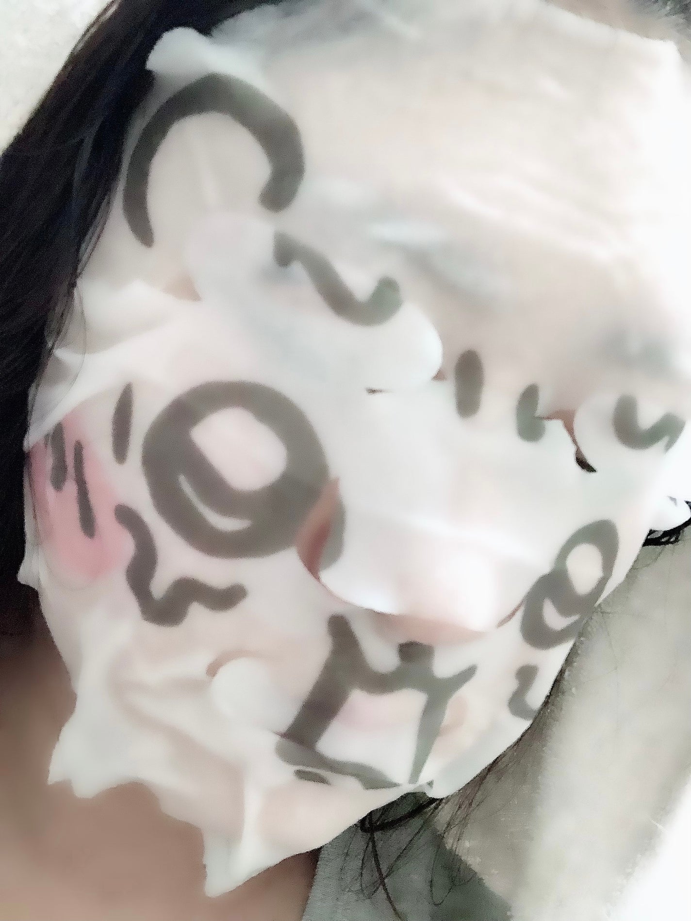 ちいかわ フェイスマスク ちいかわ/SHOBIDO/その他スキンケアグッズを使ったクチコミ(2枚目)