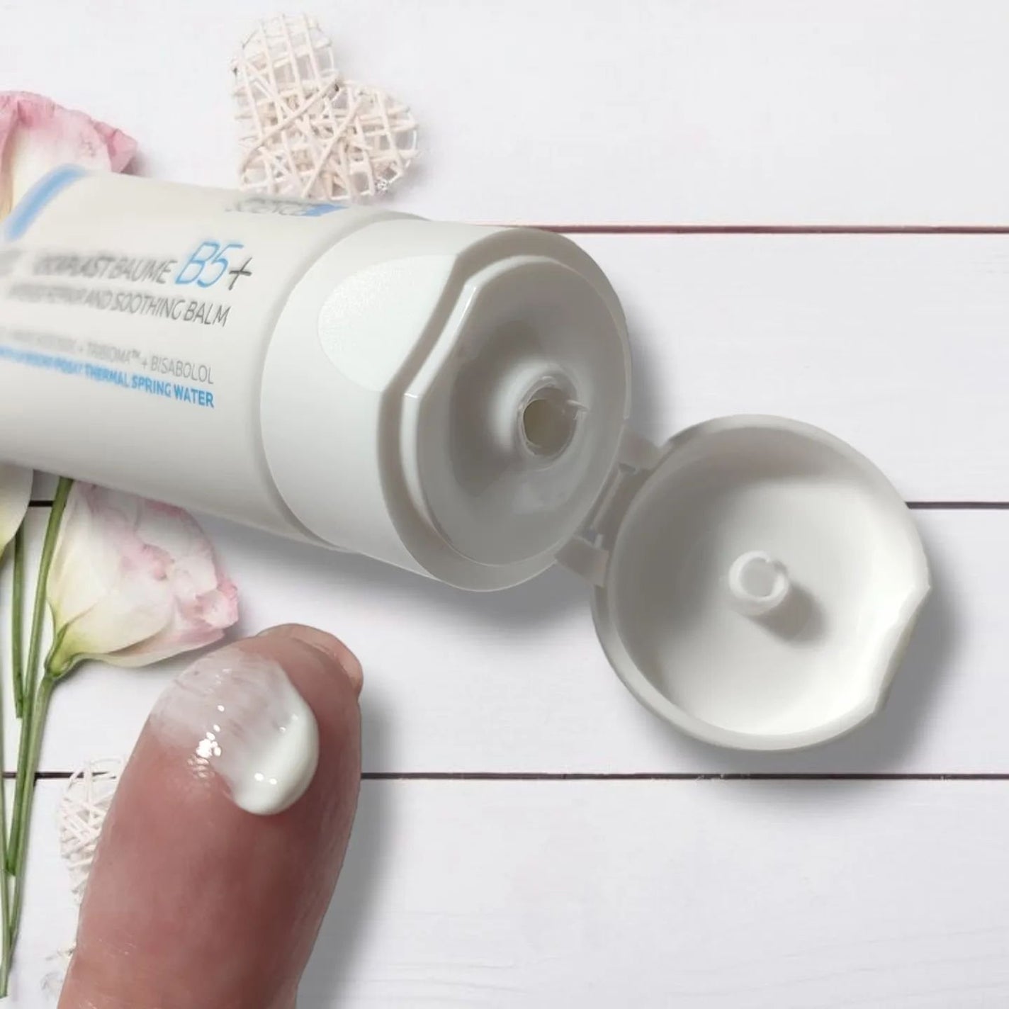 シカプラスト リペアクリーム B5+ /ラ ロッシュ ポゼ/フェイスクリームを使ったクチコミ(3枚目)