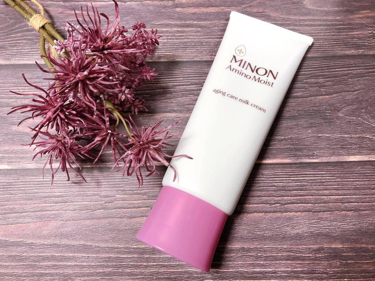 アミノモイスト エイジングケア ミルククリーム/ミノン/フェイスクリームを使ったクチコミ(3枚目)