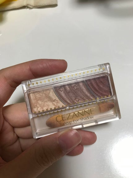 トーンアップアイシャドウ/CEZANNE/アイシャドウパレットを使ったクチコミ(1枚目)