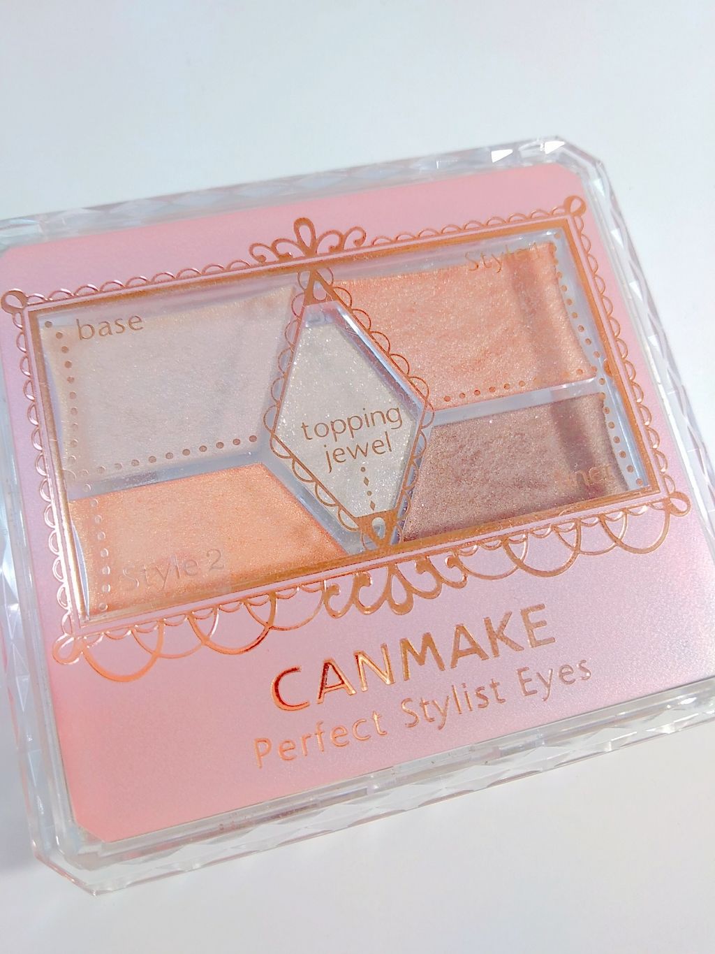 【旧品】パーフェクトスタイリストアイズ/キャンメイク/アイシャドウパレットを使ったクチコミ(1枚目)