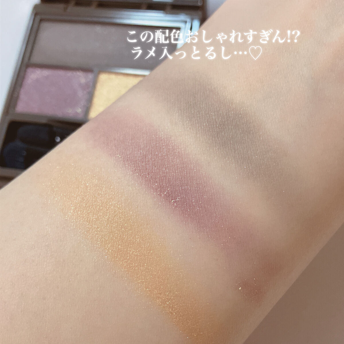 フーミー マルチアイブロウパウダー/WHOMEE/パウダーアイブロウを使ったクチコミ（3枚目）