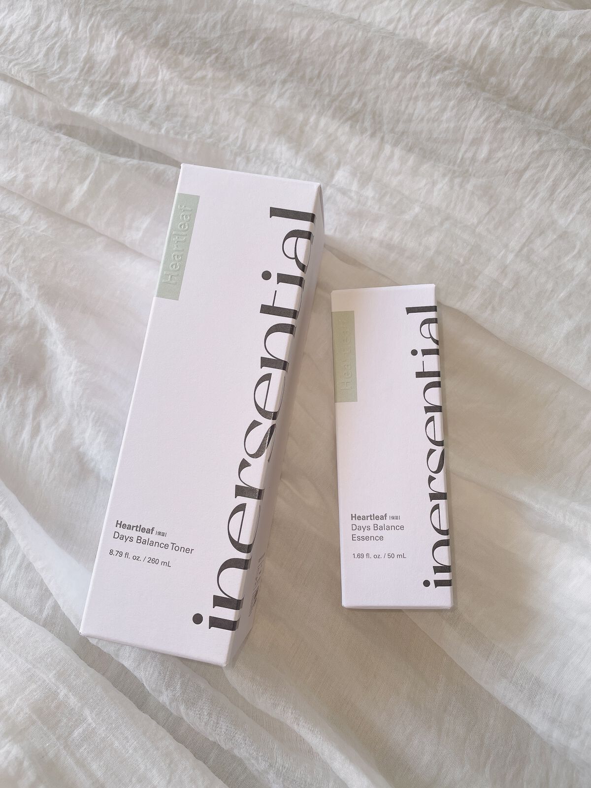 ハートリーフ デイズ バランス トナー/inersential/化粧水を使ったクチコミ（1枚目）