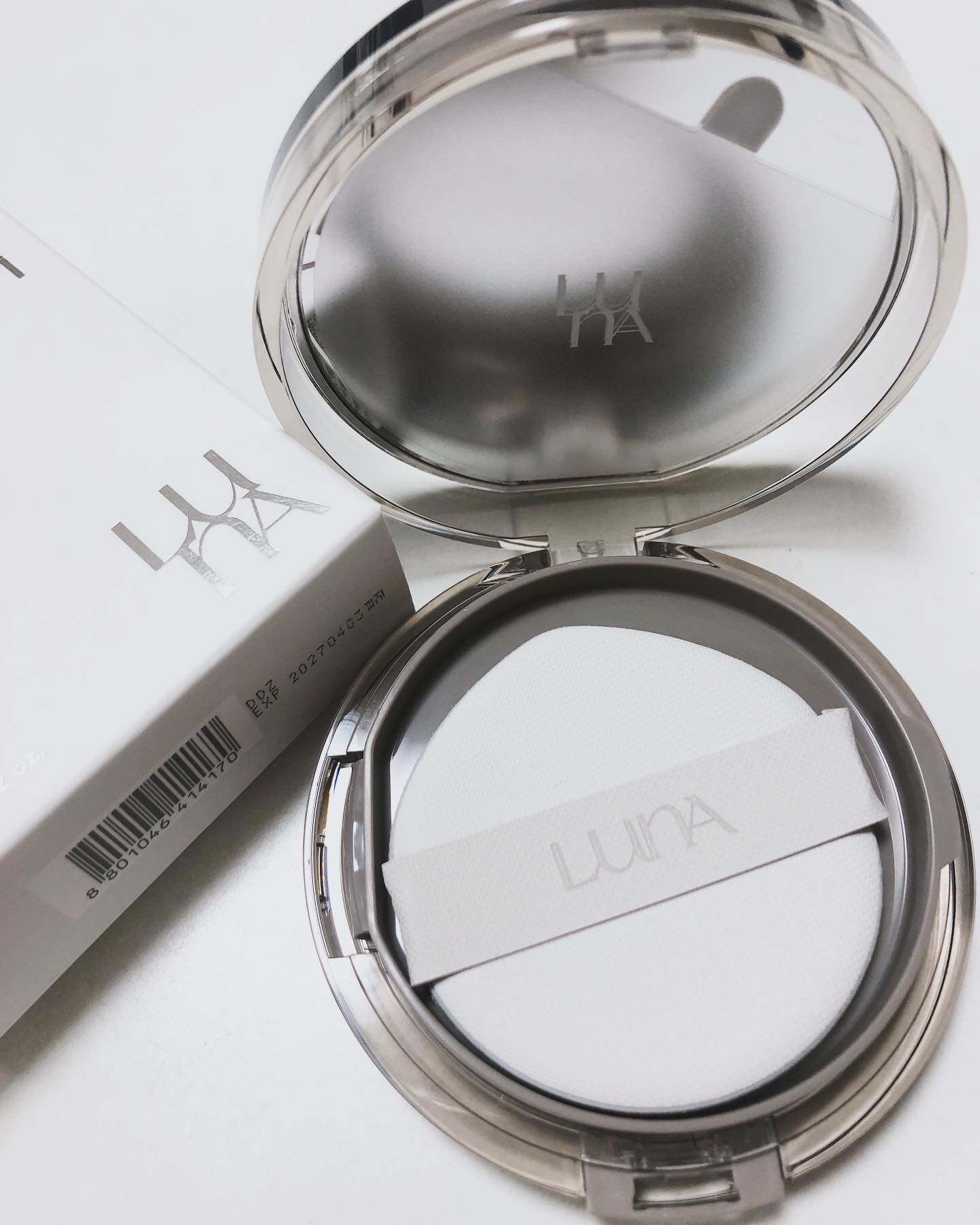 ブラーカバークッション/LUNA/クッションファンデーションを使ったクチコミ（2枚目）