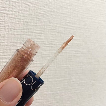 リキッド グリッター シャドウ/rom&nd/グリッターを使ったクチコミ(4枚目)