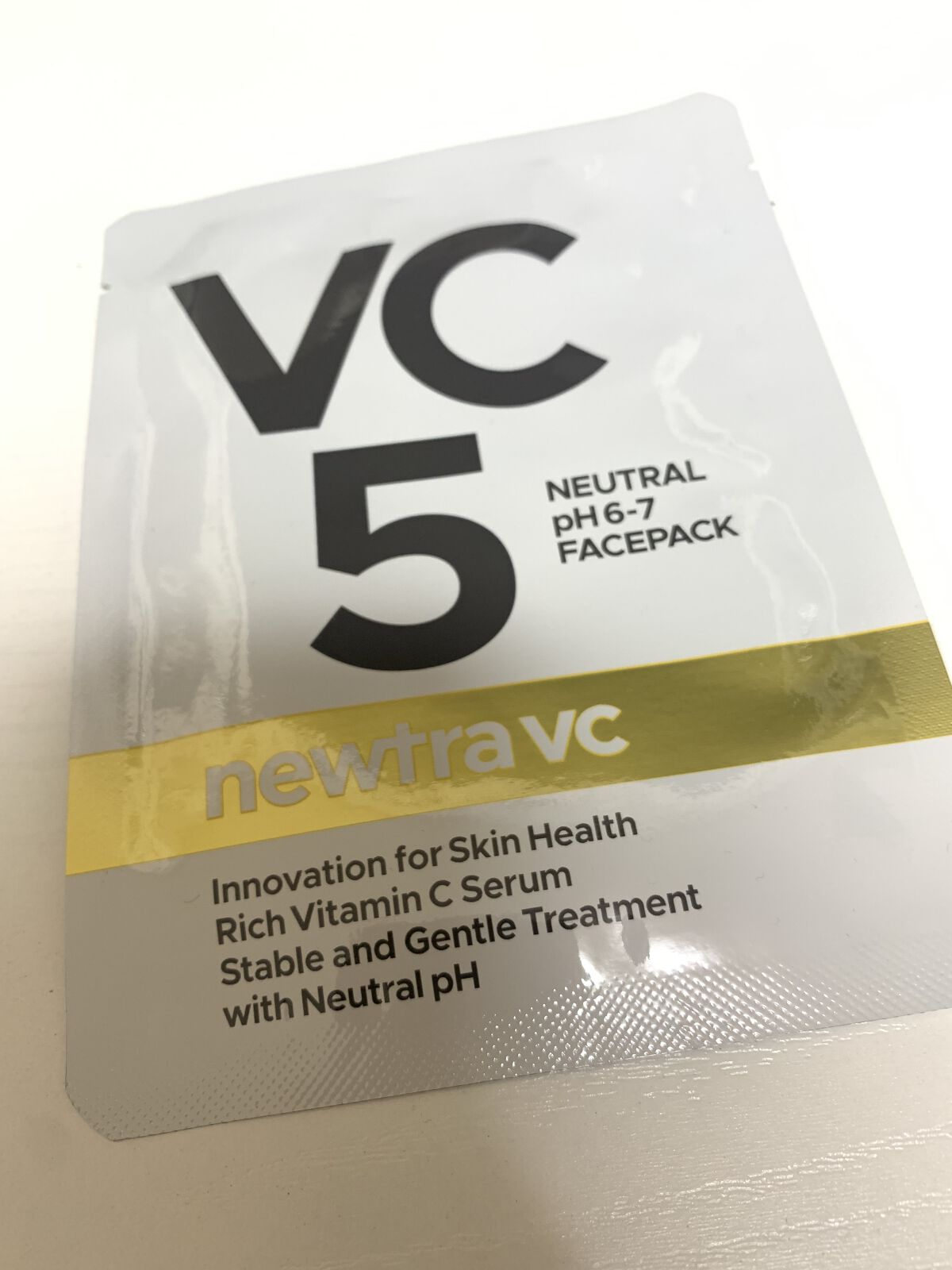 newtra VC 5 フェイスマスク/newtra vc/シートマスク・パックを使ったクチコミ（1枚目）