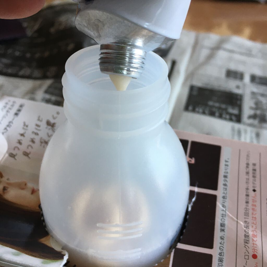 カラーリングミルク【旧】/パルティ/ヘアカラーを使ったクチコミ(5枚目)