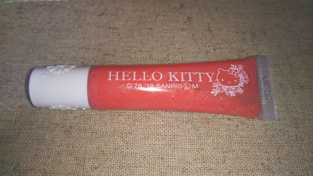 Blooming Kitty リップグロス/DAISO/リップグロスを使ったクチコミ（1枚目）