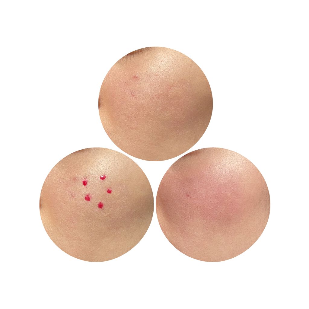 チーク ティント <ウォータリーチーク>/ADDICTION/リキッドチークを使ったクチコミ(4枚目)