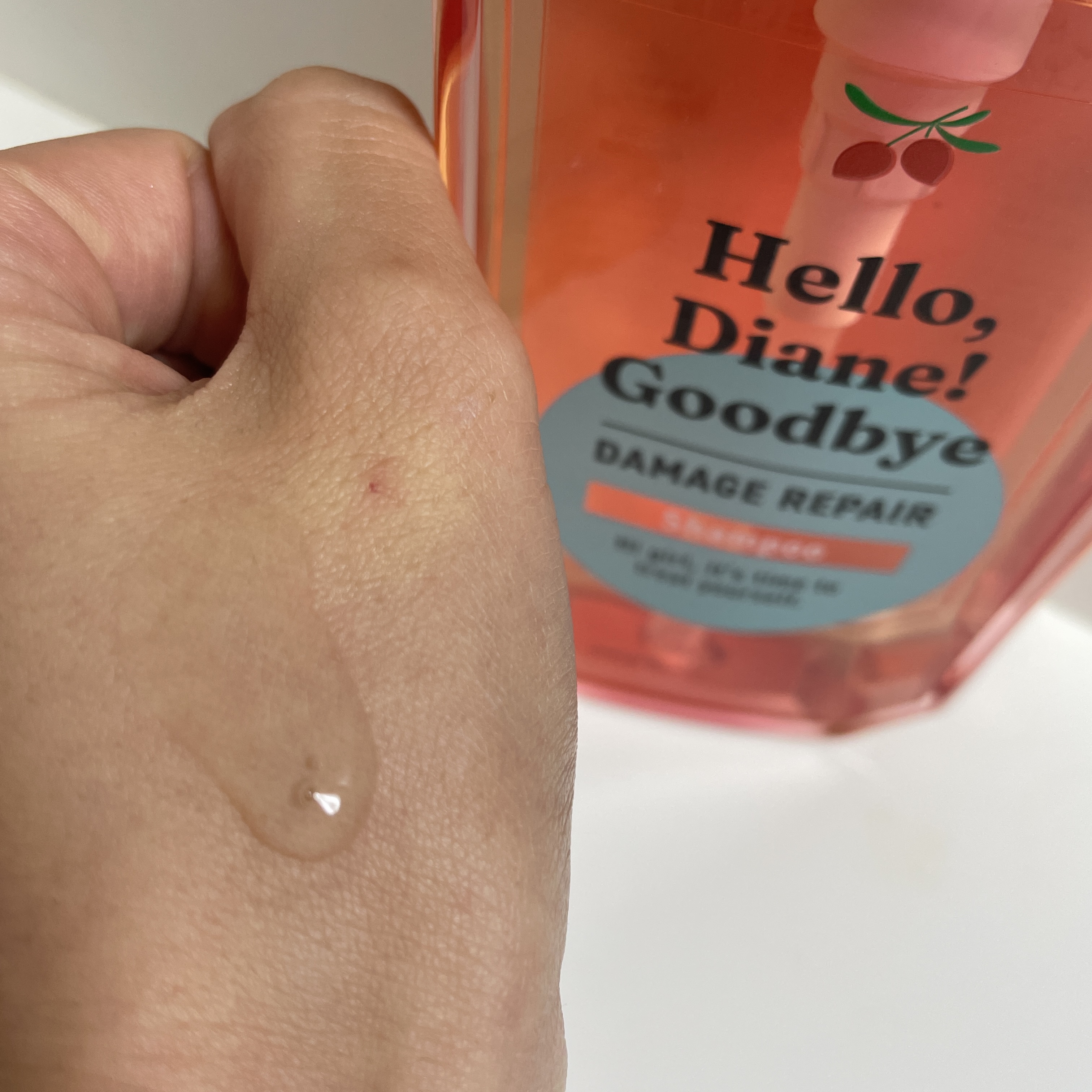 ハローダイアン グッバイ ダメージリペア シャンプー/トリートメント/ダイアン/市販シャンプーを使ったクチコミ（2枚目）