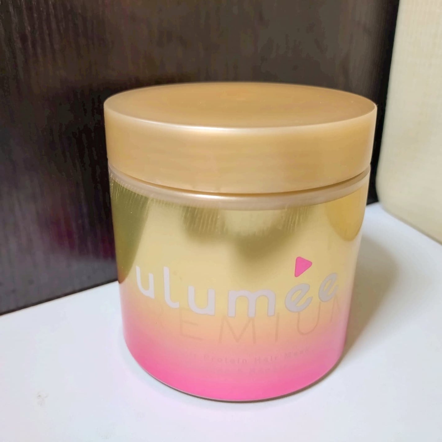 ウルミープレミアム リペアプロテイン ヘアマスク/ulumee/ヘアマスク・ヘアパックを使ったクチコミ(1枚目)