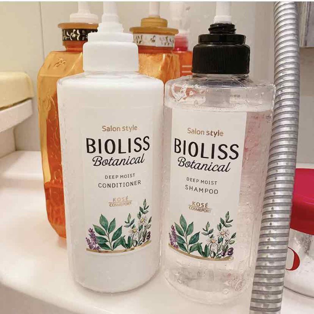 SSビオリス ボタニカル シャンプー／コンディショナー(ディープモイスト)/SSビオリス/市販シャンプーを使ったクチコミ（1枚目）