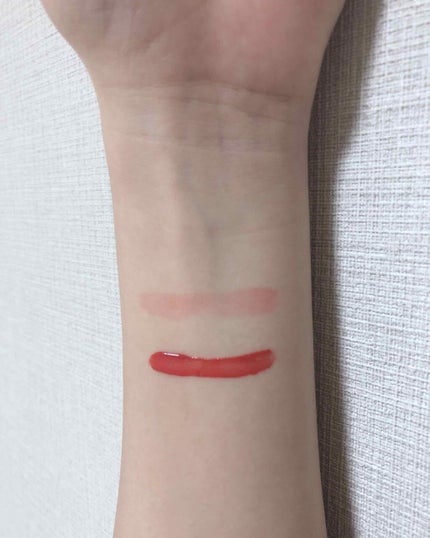 ジューシーラスティングティント/rom&nd/リップティントを使ったクチコミ(2枚目)