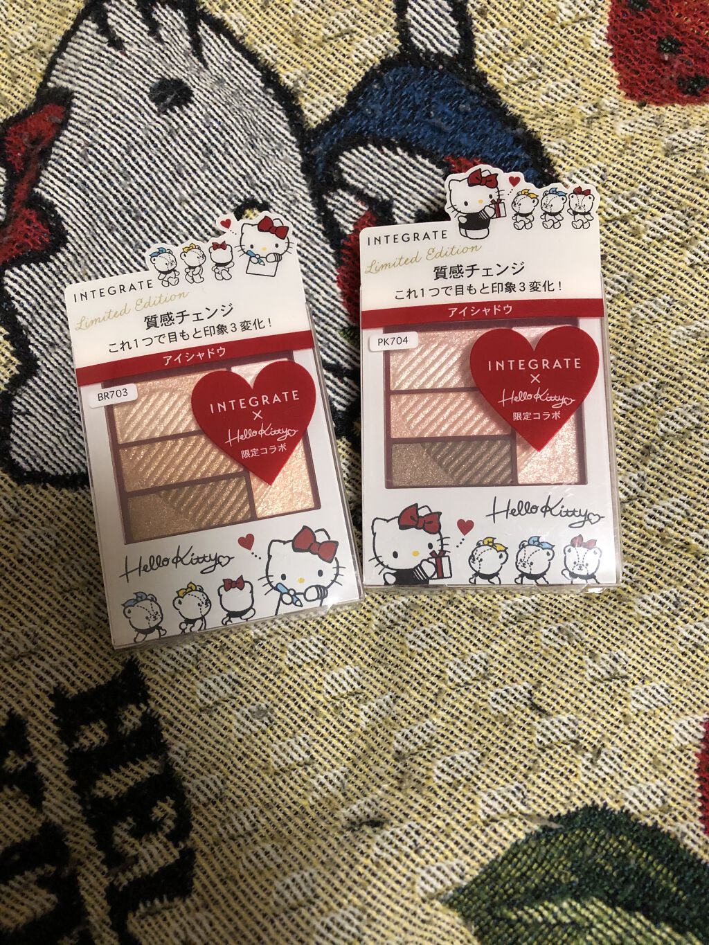 トリプルレシピアイズ/インテグレート/アイシャドウパレットを使ったクチコミ（2枚目）