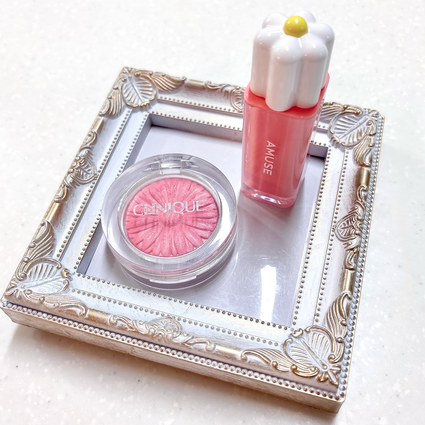 チーク ポップ パール 04 ローズ クォーツ ポップ/CLINIQUE/パウダーチークを使ったクチコミ（1枚目）