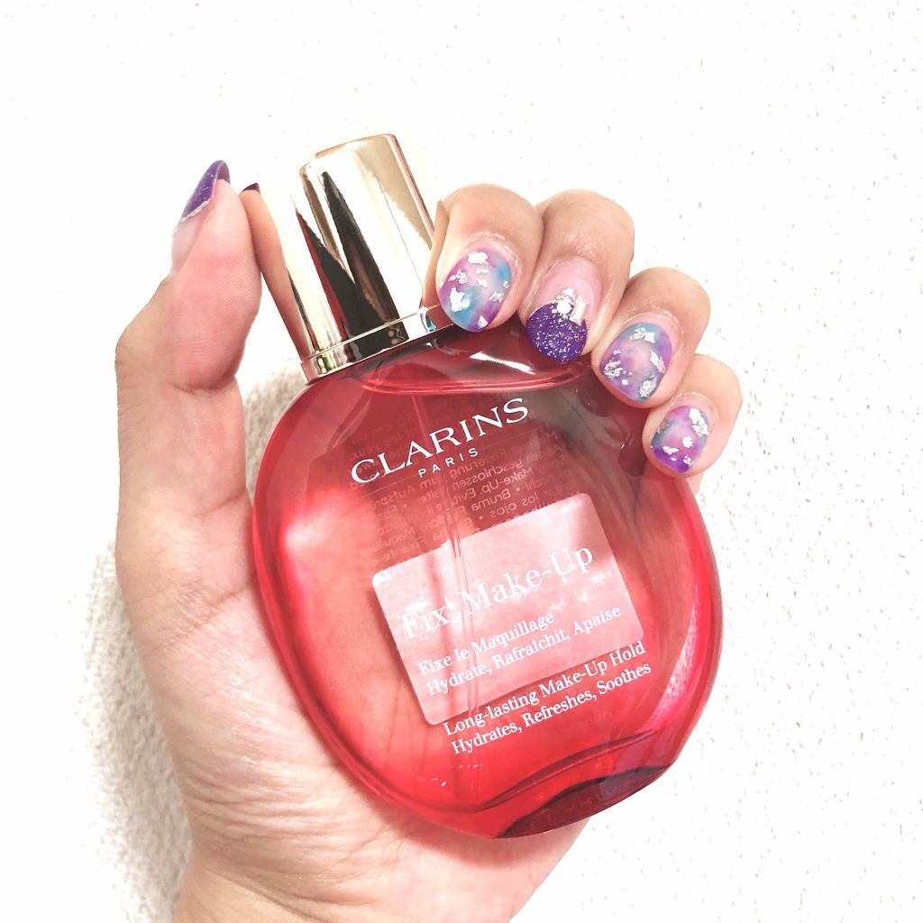 フィックス メイクアップ/CLARINS/ミスト状化粧水を使ったクチコミ（1枚目）