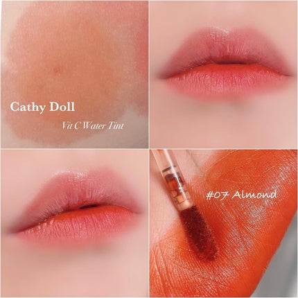Vit C ウォーターティント/CathyDoll/リップティントを使ったクチコミ(8枚目)