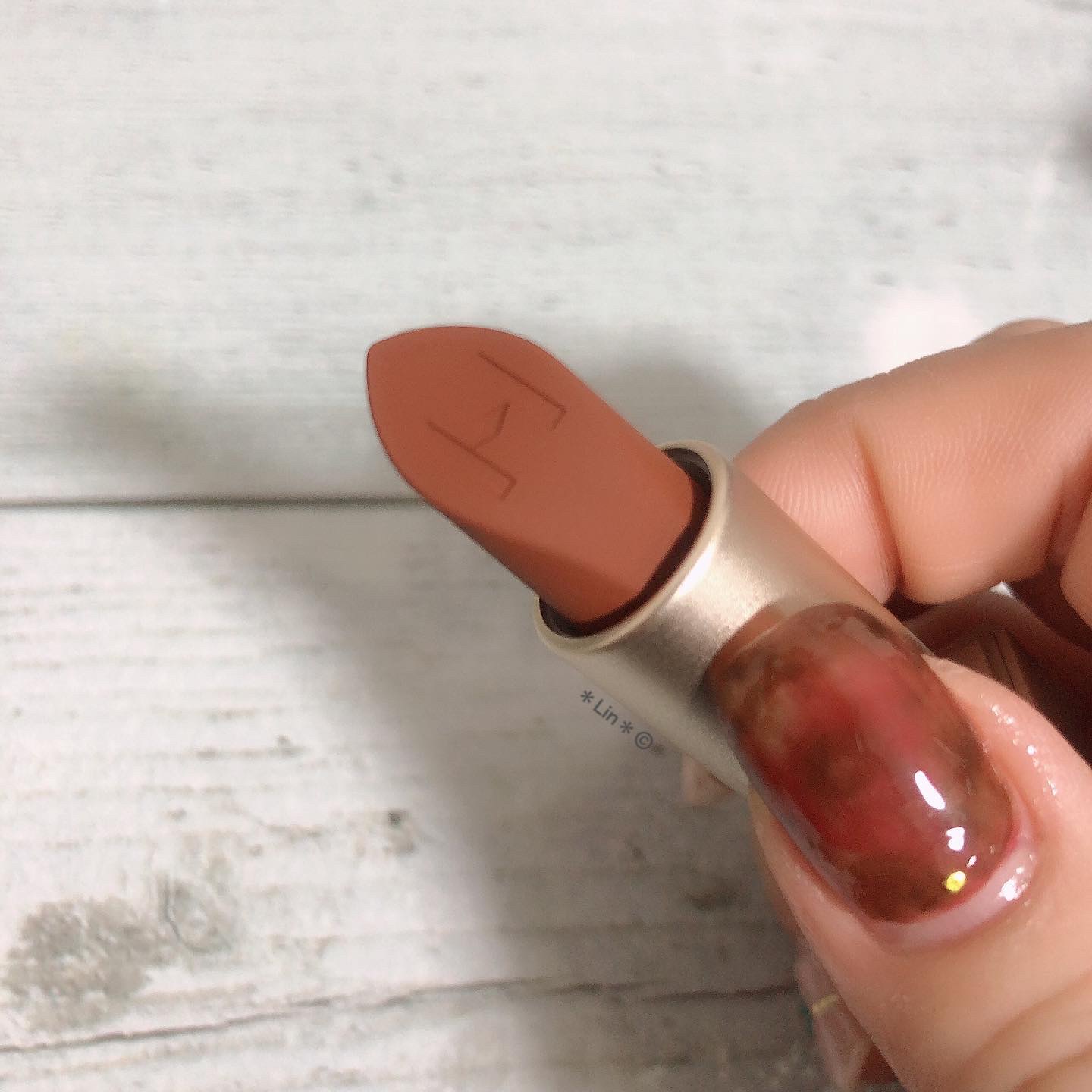 ムードインハンサーマット  M015 アドレス/hince/口紅を使ったクチコミ（3枚目）