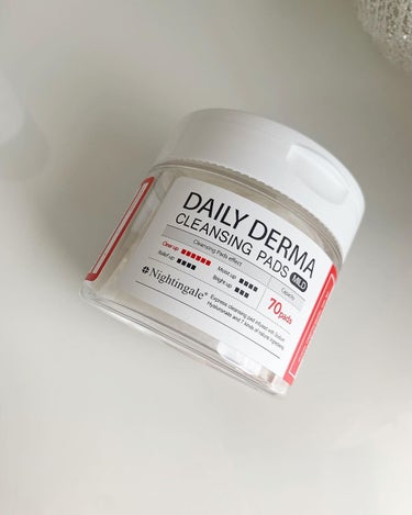 DAILY DERMA CLEANSING PADS MILD/Nightingale(ナイチンゲール)/クレンジングシートを使ったクチコミ（2枚目）