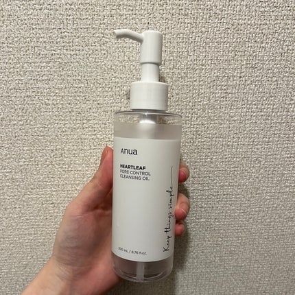 ドクダミ ポアコントロールクレンジングオイル/Anua/オイルクレンジングを使ったクチコミ(1枚目)