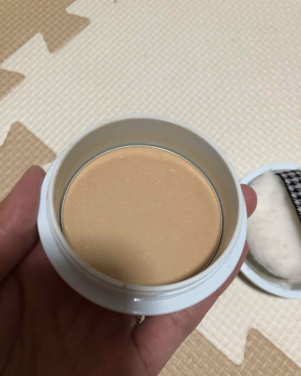 フェイスパウダー ハイカバー <キラ肌オークル>/クリアラスト/プレストパウダーを使ったクチコミ(2枚目)