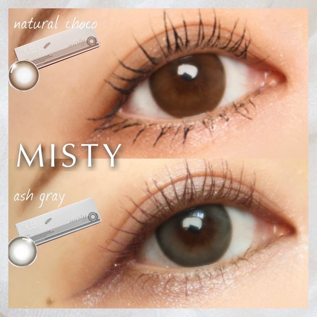 ミスティワンデー/OLENS/カラーコンタクトレンズを使ったクチコミ(1枚目)