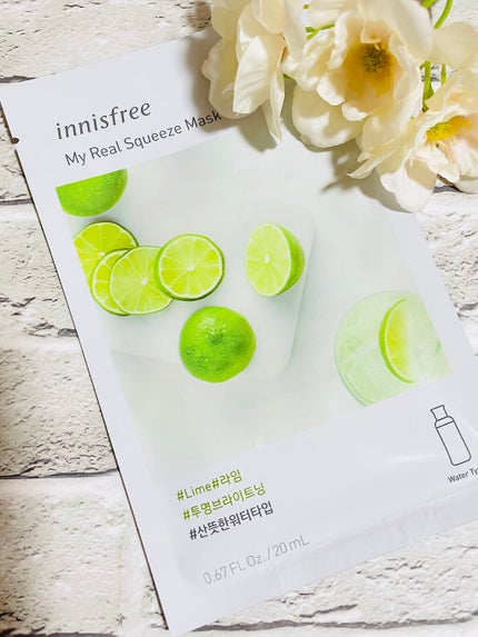 マイリアル スクイーズ マスクシート/innisfree/シートマスク・パックを使ったクチコミ(1枚目)